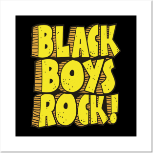 Black Boys Rock Posters and Art